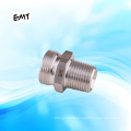 Yimiante metric thread bite type straight npt male tube pipe fittings